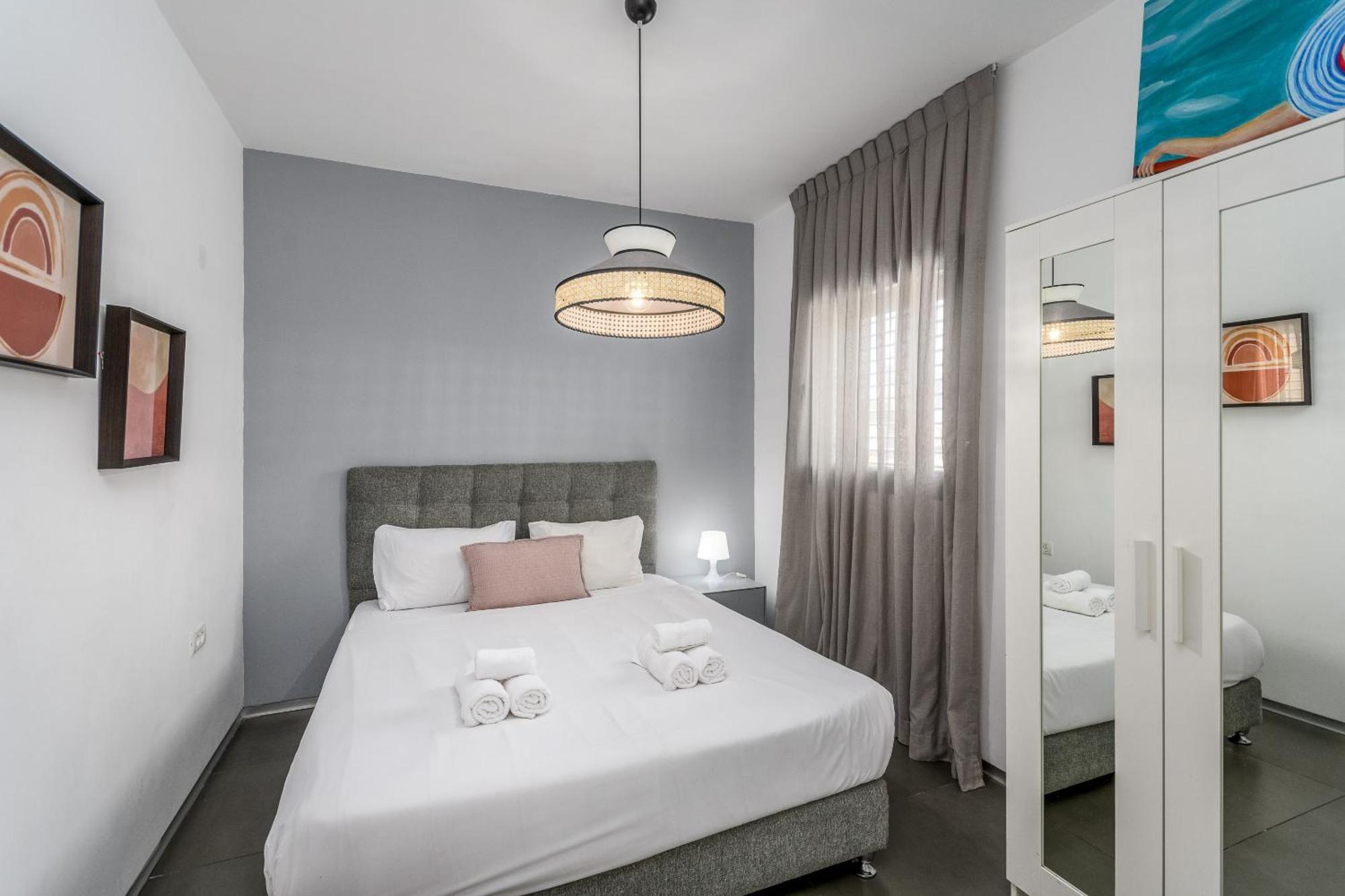Modern & Sunny 1 Bdr W Balcony And Parking Apartment Tel Aviv Exterior photo