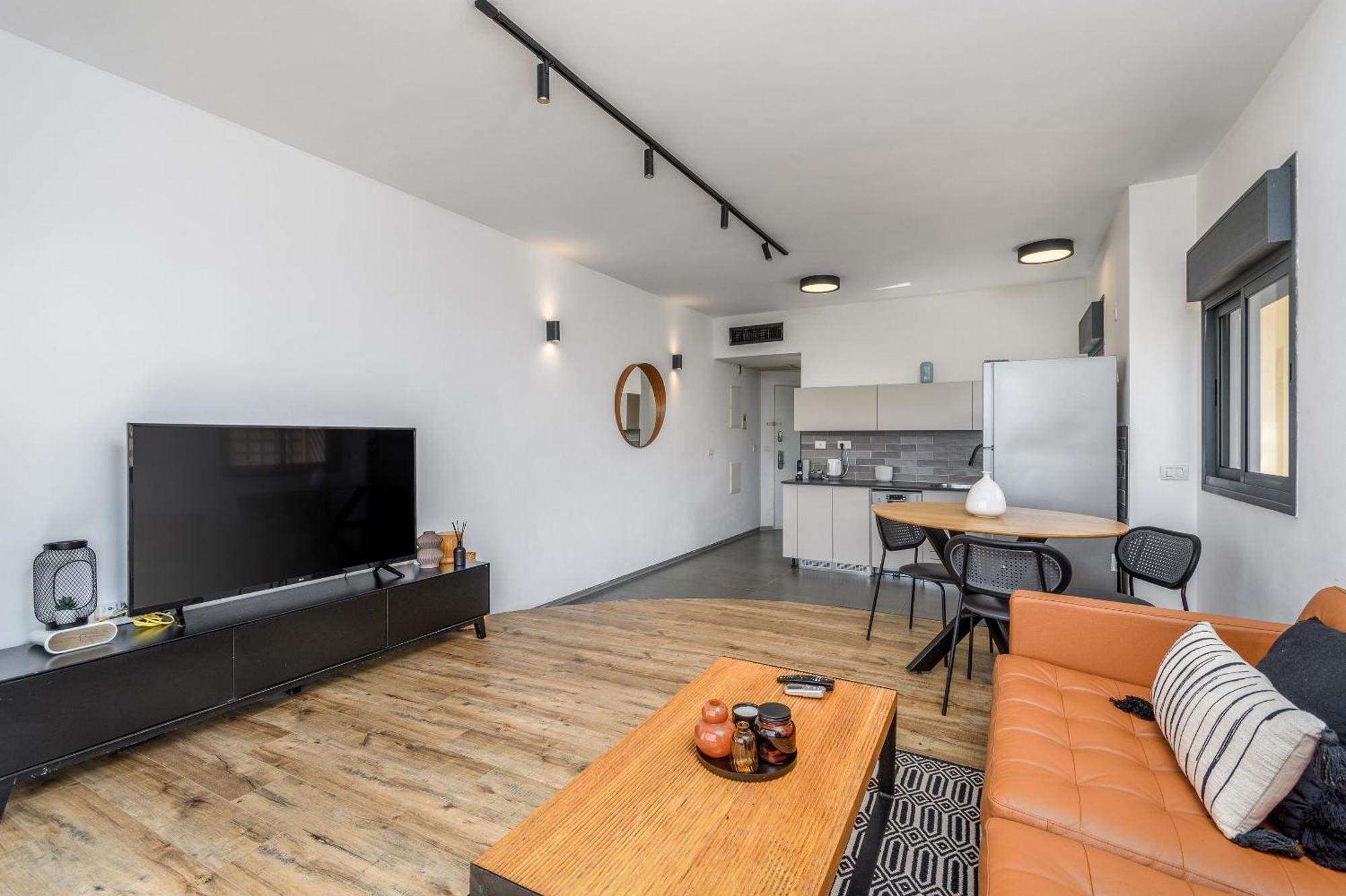 Modern & Sunny 1 Bdr W Balcony And Parking Apartment Tel Aviv Exterior photo