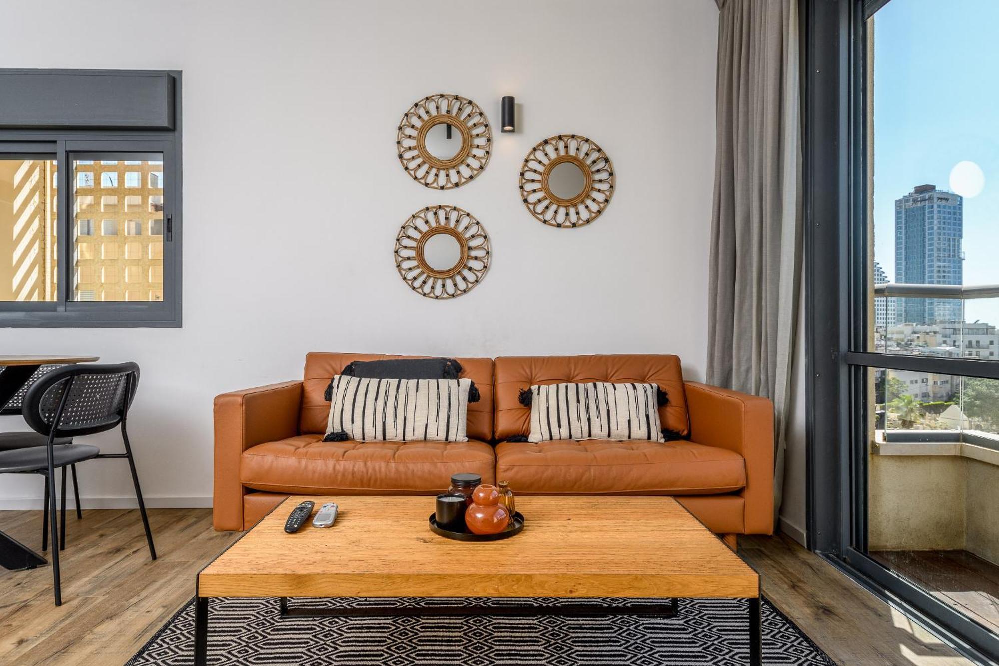 Modern & Sunny 1 Bdr W Balcony And Parking Apartment Tel Aviv Exterior photo